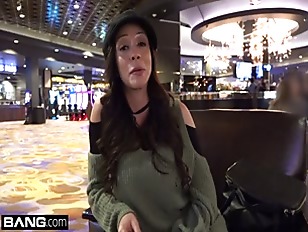 BANG Real MILFS Ariella Ferrera Flashes And Fucks In Las Vegas